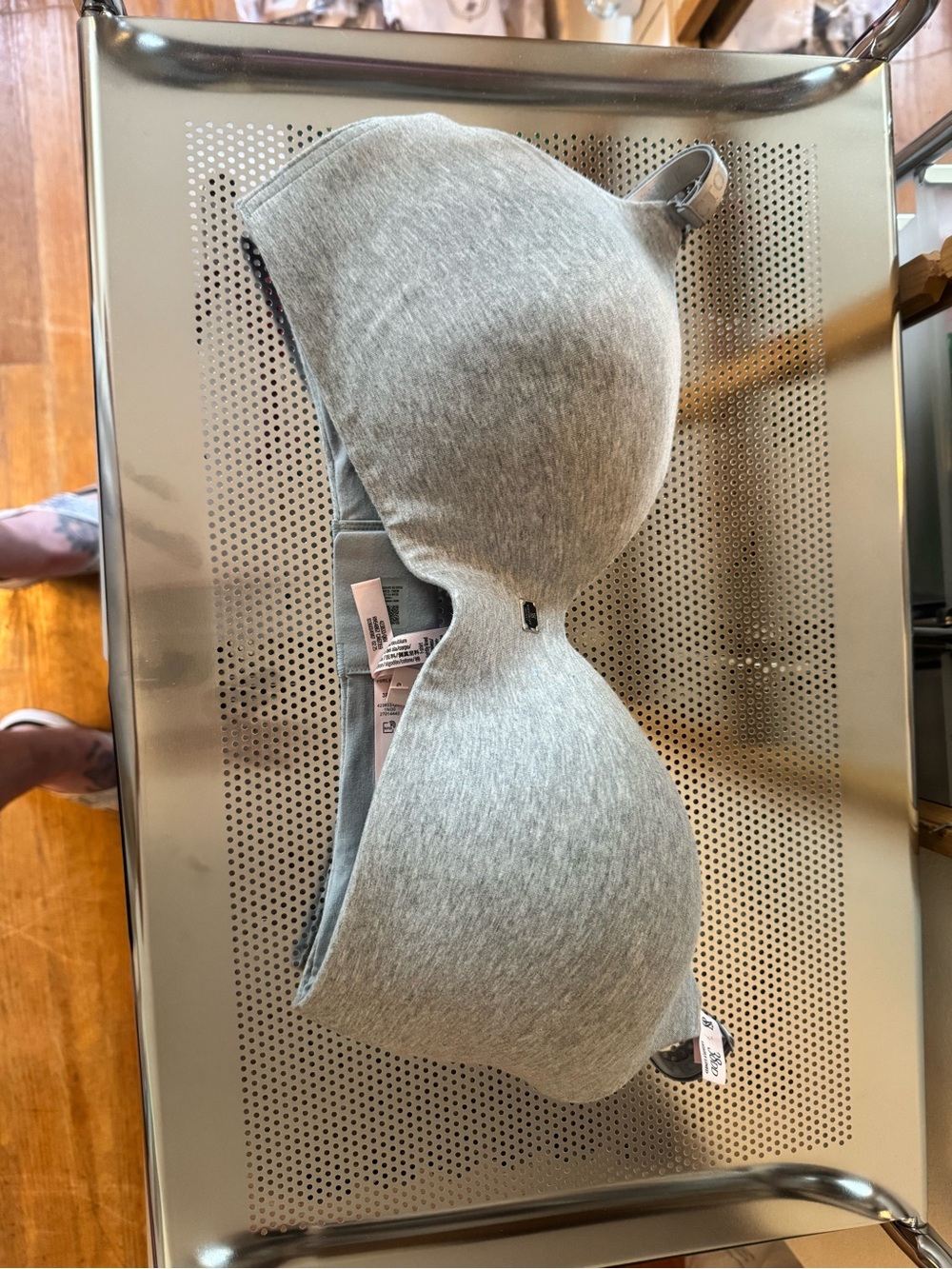 Victoria's Secret Heather Grey Kids Seamless Comfort Bra